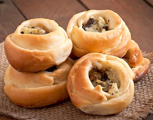 Fresh New York Classic Bialy Bagel by RawJoy | Delicious Fresh Bialys Pack of 48