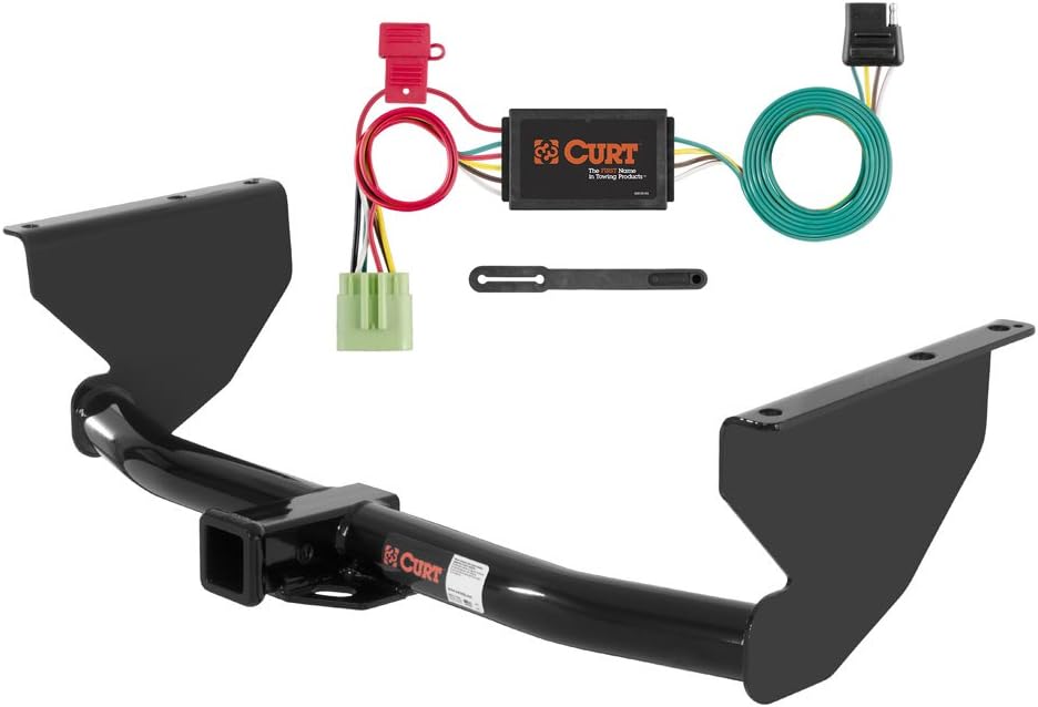 Curt Class 3 Trailer Hitch Bundle with Wiring for 1999-2004 Jeep Grand Cherokee - 13051 55369
