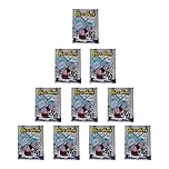Baokuan 10 Pieces Smelly Fart Bomb Bag Fool Toy Novelty Prank Someone Stink Exploding Mini Joke