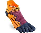 Injinji Men's Run Midweight No Show Toesocks