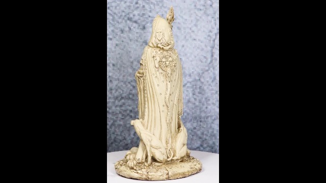 Estatua de Hécate Diosa Griega de la Magia y Brujería miniatura 7