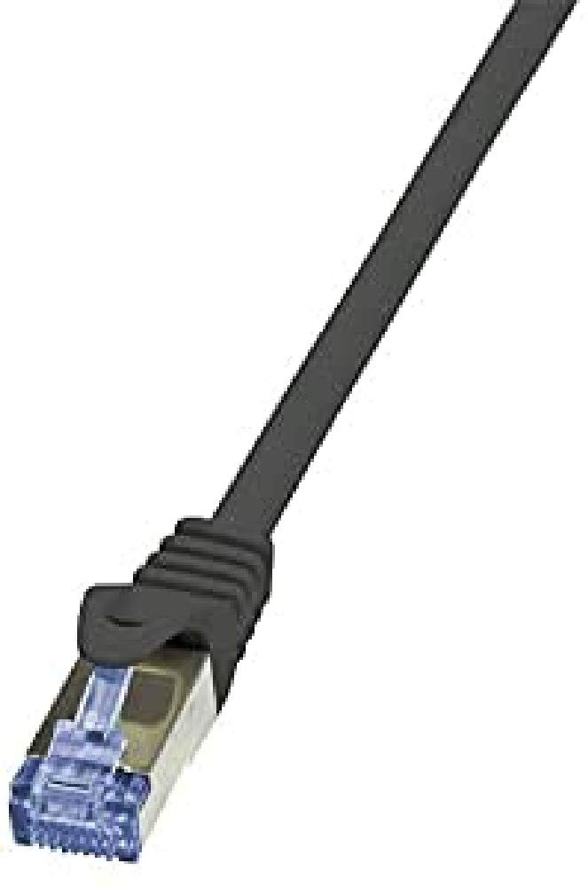 LogiLink CQ3123S câble de réseau Noir 30 m Cat6a S/FTP (S-STP)
