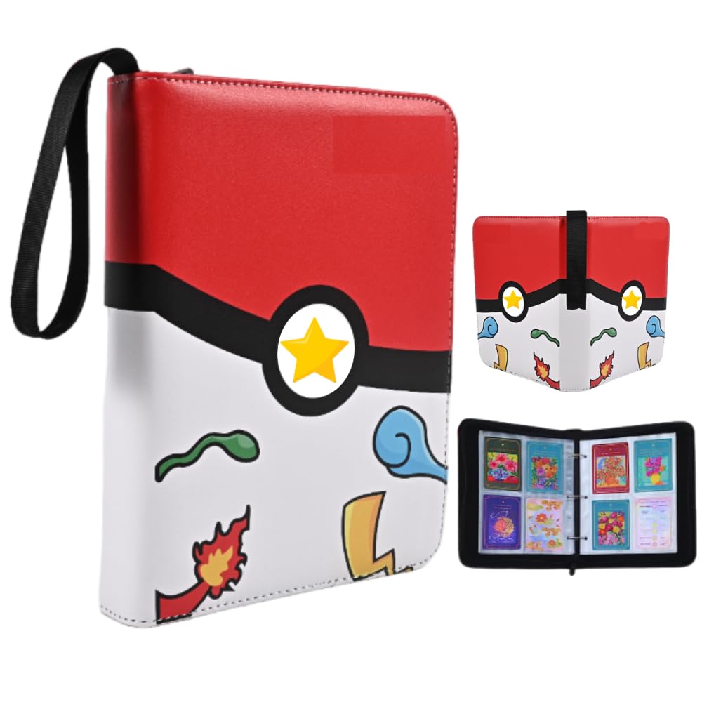 Buy Card Binder 4Pockets, Trading Card Holder 440 Pockets with 55