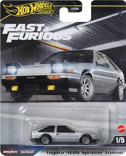 Auto de juguete Hot Wheels 1:64 Fast & Furious Toyota AE86 miniatura 5