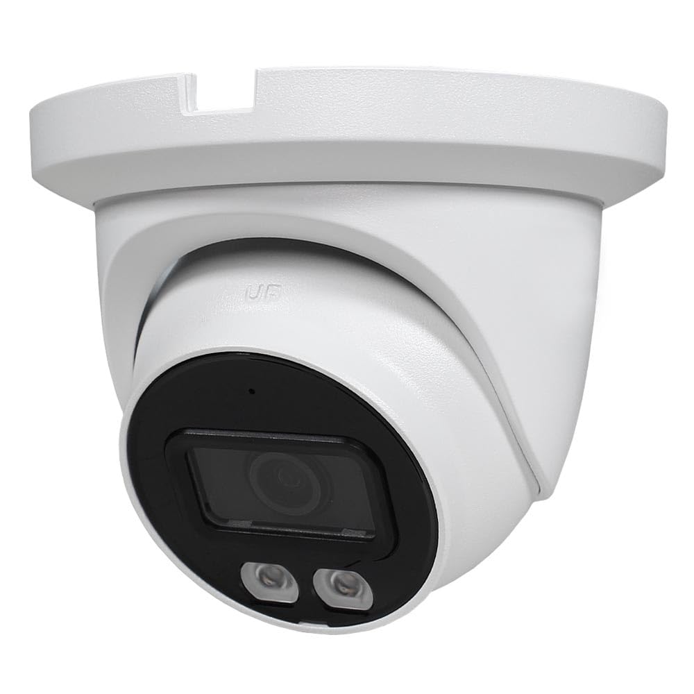 R-Tech 4K Security Camera - Dual Light Eyeball Camera With Mic, IP67, 3.6mm Lens