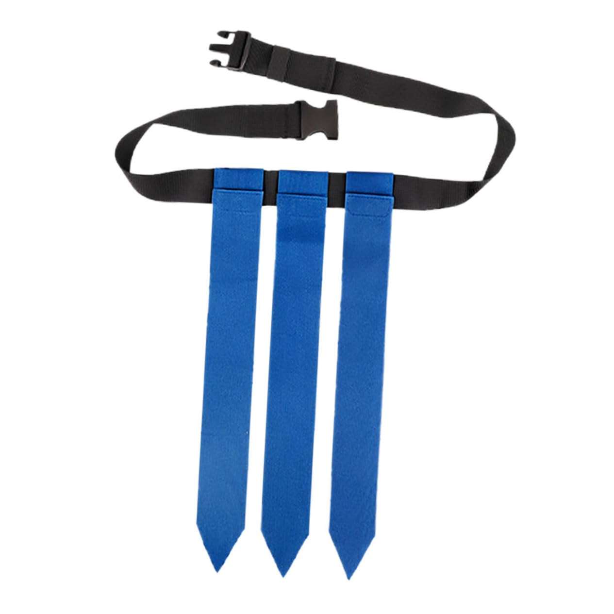 Gogogmee Football Belt Flags Rugby Flag Belt Sports Football Prop Adjustable for Teens