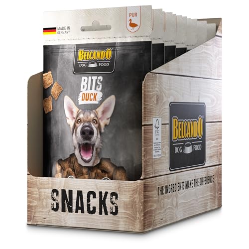 Produktbild von Belcando Bits Duck Snack für Hunde - 7 x 90 g