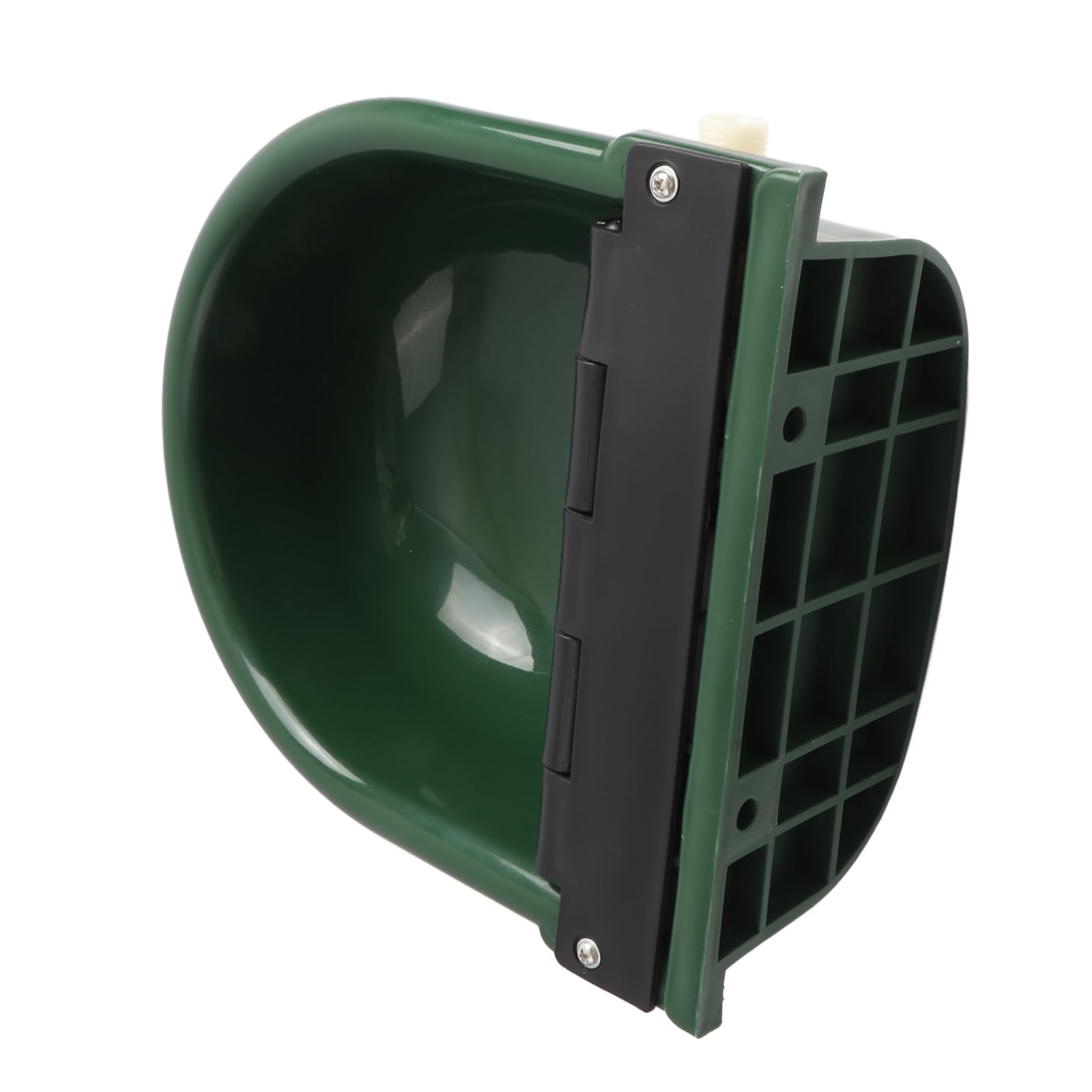 Fabater Abbeveratoio per Bestiame con Valvola a Galleggiante Automatica, Abbeveratoio per Bovini Ovini, Automatico in Plastica da 4 Litri con Galleggiante Regolabile, Collegamento per Tubo da