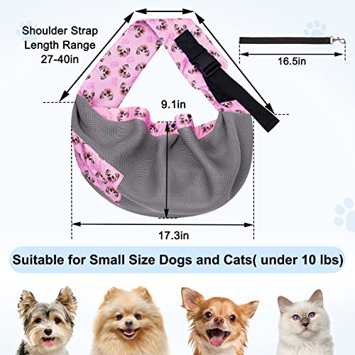 Dog Carrier, Bienbee Pet Carrier For Small Dogs Puppy Carrier Adjustable Dog Bag For Outdoor Activities And Traveling With Breathable Mesh Fabric, For Puppy,Cat, Small Dogs #TOP5