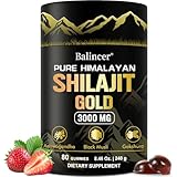 Pure Himalayan Shilajit Gummies Gold, Lab Tested, with Ashwagandha, Gokshura | Fulvic Acid & 85+ Trace Minerals, for Energy Boost & Immune Support
