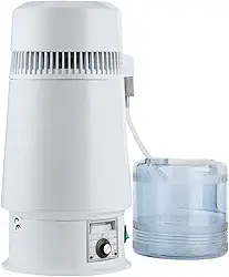 Garosa Destilador de Água 4L, Destilador Doméstico de Água Pura, Aço Inoxidável, US-110V