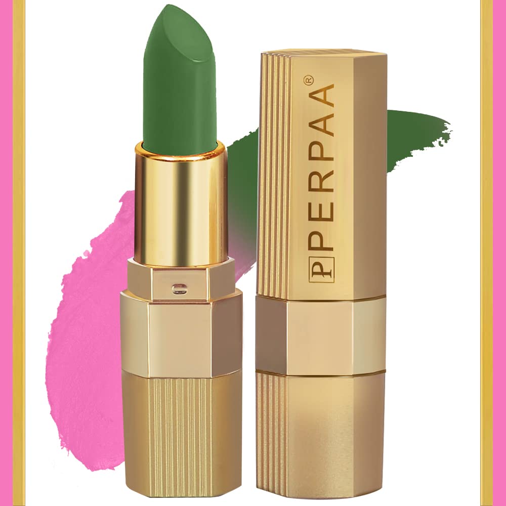 PERPAA Beauty Xpression Colour Changing Waterproof Creamy Matte Lip Balm Lipstick Enriched with Vitamin E Jojoba Oil One S...
