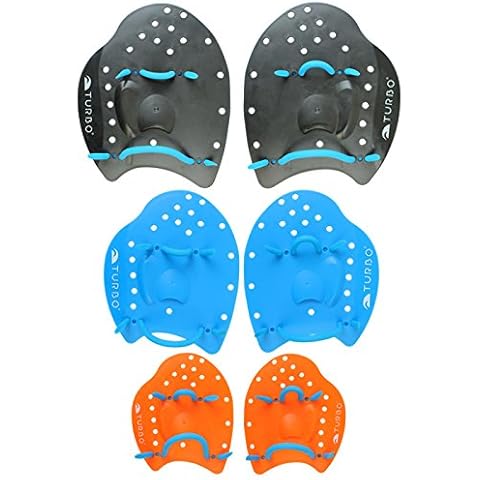 Turbo Power Palas de Natación Manoplas Professionales Cover