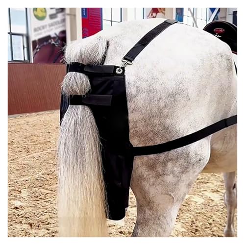 YLLFFLL Reusable Heavy Duty Manure Bags Universal Horse Poop Manure Collection Bag, Racecourse Farm Barn Equine Poop Storage Device, Easy Put On(L)