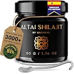 Resina de Shilajit Original del Altai – 50 g Shilajit Puro – Alta Concentración de Ácido Fúlvico – Rico en Minerales – Probado en Laboratorio – Calidad Oro