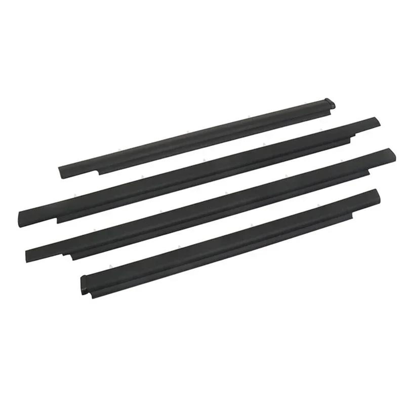 Yuqudgelky One Color For Toyota For Sequoia 2001-2007 4Pcs Car Window Glass Sealed Strip Side Wheatherstrip