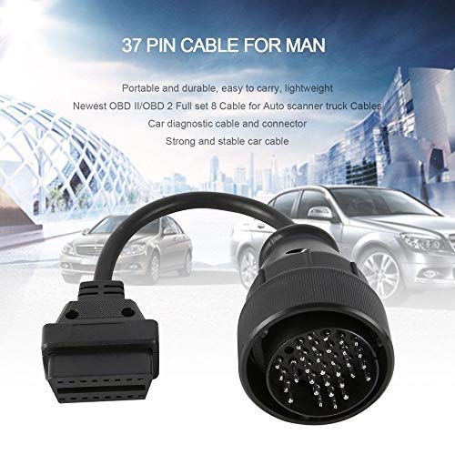 Nikou 8pcs / Pack Cable de diagnóstico del Coche - Cables de Coche para OBD2 Herramienta de diagnóstico de los Coches OBDII Conecte el Adaptador de Cable