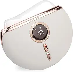 VRAIKO Dispositivo Aurora Led Gua Sha, Ferramenta Facial Jade Stone Gua Sha com Calor e Vibração, Massageador Facial para Anti-Envelhecimento, Rugas, Inchaço, Rejuvenescimento e Tonificação Da Pele (Aurora)