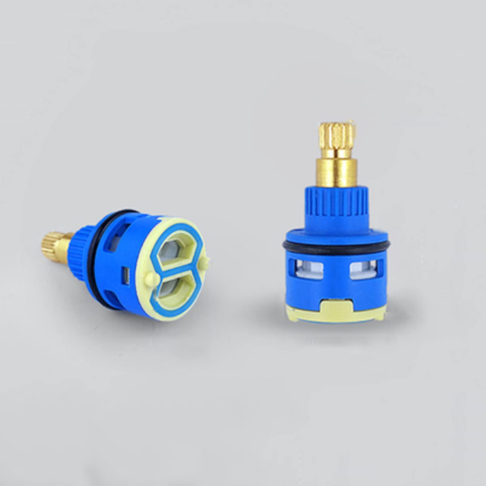 Faucet Cartridge Replacement Spare Valves Tap Cartridge 18/22/25/31mm Ceramic Disc Water Mixer Inner Control Kitchen and Basin Faucet Valve J-25mm(C 22mm)