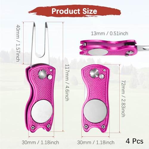 Herramienta de divot de golf plegable para tus partidas de fin de semana 3