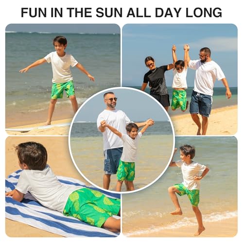 Image of Kanu Surf Boys' Avalon Quick Dry UPF 50+ Beach Swim Trunk