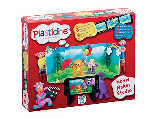 Plasticine- Plastilina - Movie Maker Studio, Multicolor (Flair Leisure Products PLT06000)