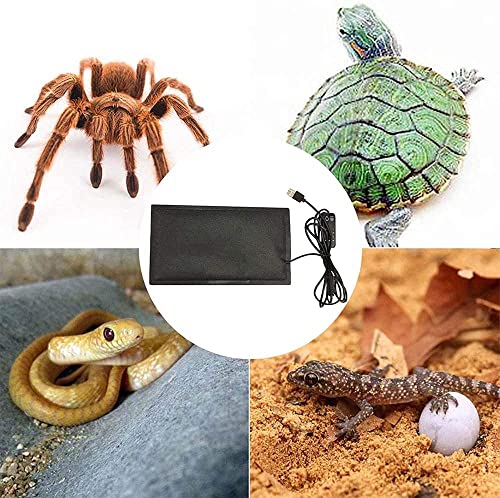 Alfombrilla térmica USB para reptiles 20x10 cm miniatura 2