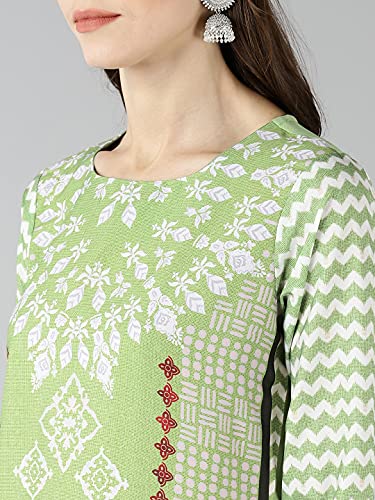 Image of Vaamsi Women's Crepe Regular Kurti
