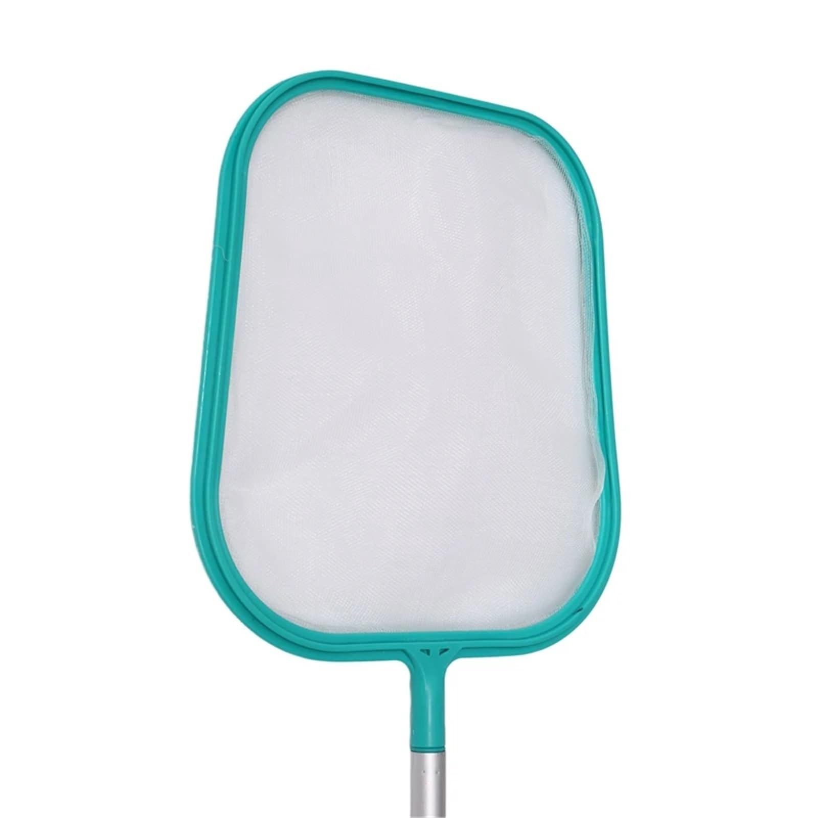 Red de Malla for Piscinas Poco Profundas con recogedor de Hojas, Mango telescópico y Cepillo de fregado de 45 cm for Limpiar residuos de la Pared. para Piscina,Estanque