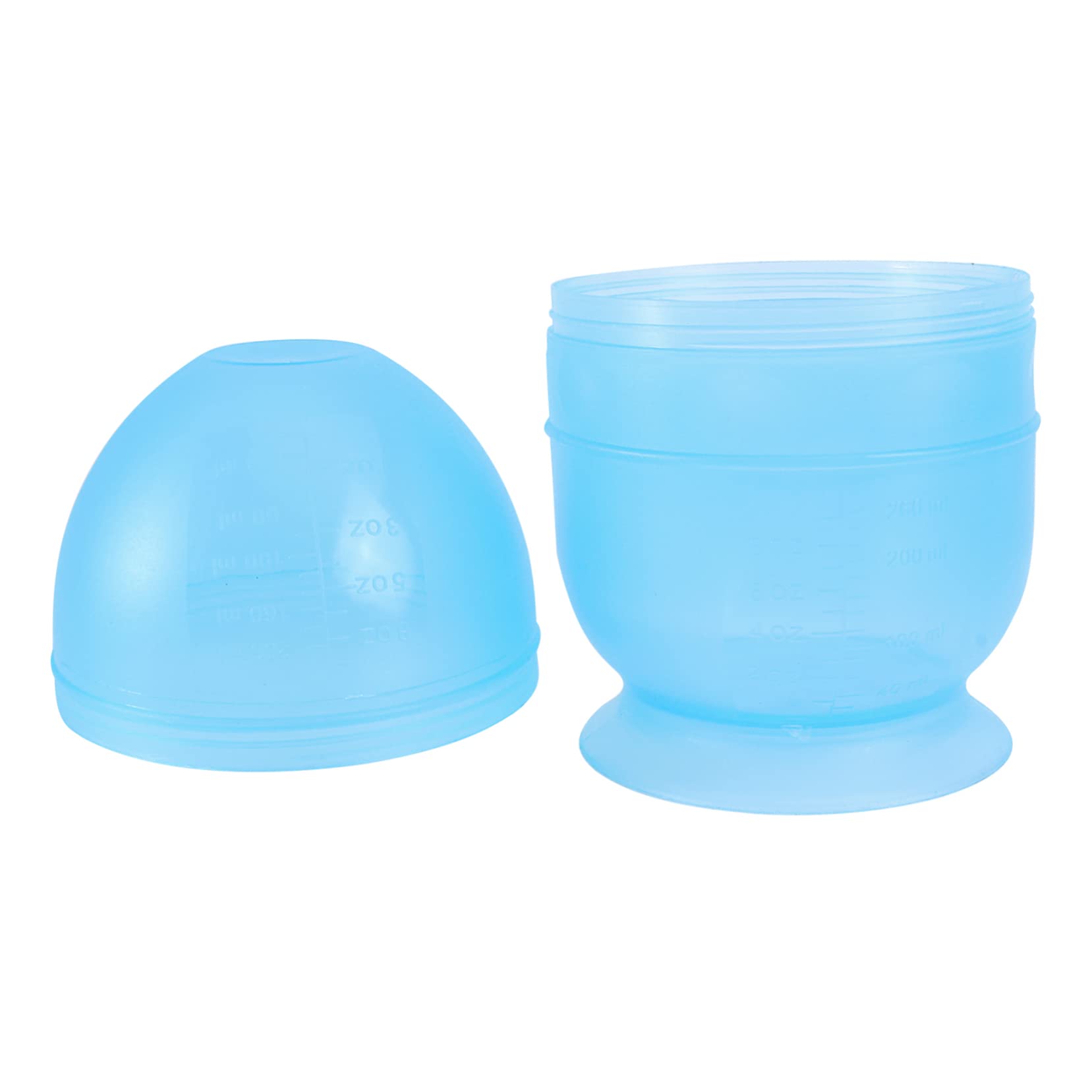 IWOWHERO Hair Coloring Mixing Bowl Dye Shaker Cup Hair Tinting Bowl Salon Grade Easy to Clean Plastic Material Random Color