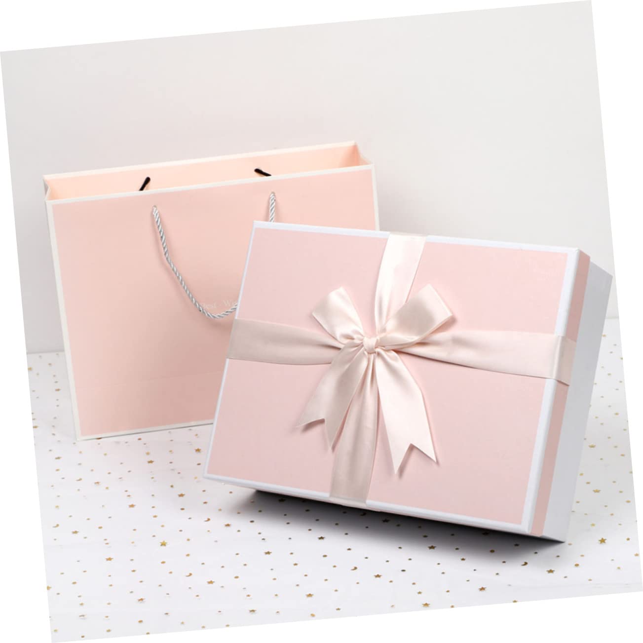 Scatola Natalizia Fiocco Delicato E Nastro Confezione Natalizia Per Feste Ragazzo Ragazza E Feste Di Natale