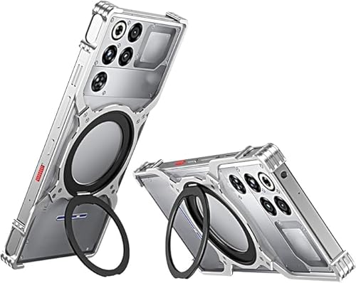�yFotee�zFor Red Magic 11 Pro�p�o���p�[ �A���~ �����O�X�^���h ���b�h�}�W�b�N111 Pro+ ���� �o���p�[ �P�[�X���C�����X�[�d�Ή� �Ռ��z�� ���ϋv�� Red Magic 11Pro�p�J�o�[�A���~�j�E���� �o���p�[ (�V���o