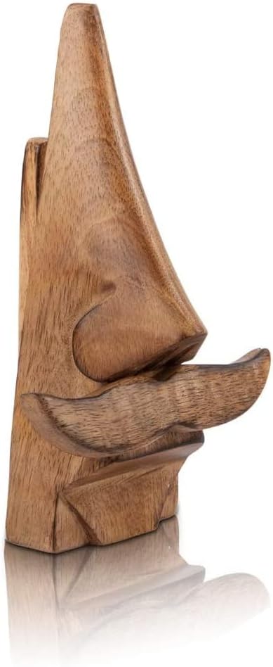 The Great Indian Bazaar Fun Birthday Gift Ideas Handcrafted Wooden Reading Glasses Stand Spectacle Stand Wooden Tabeltop Display Stand 5 Inches Housewarming Gift Ideas image 4