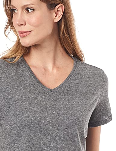 Kit 3 Camisetas Basicas, basicamente, Feminino, Mescla Escuro, M