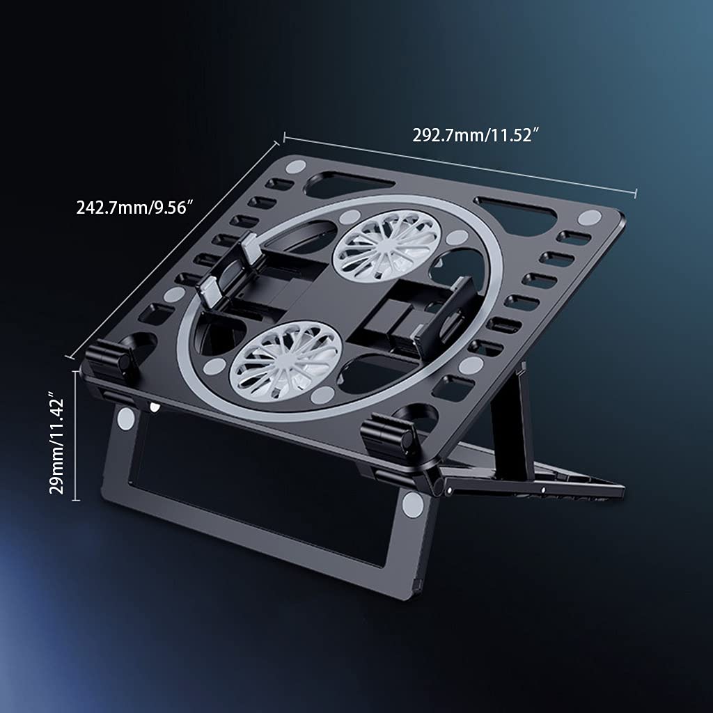 Portatile di Raffreddamento Portatile Del Supporto Del Basamento per Pieghevole Dissipazione Del Calore Supporto Aiuto Del Computer Portatile
