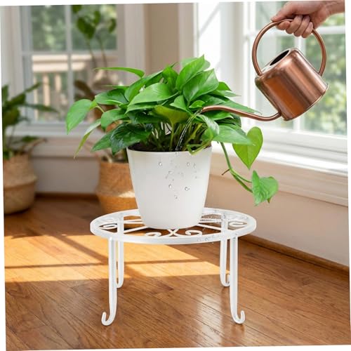 Support robuste en fer pour pot de fleurs salon et balcon - 6