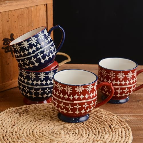 Muziuo MUG002 12 Oz Coffee Mugs Set Of 2 thumb #4
