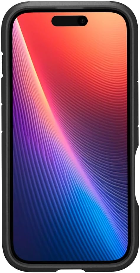 Spigen Case for iPhone 16 Case, Tough Armor Designed for Apple iPhone 16 - Black - Image 4
