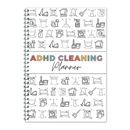 ADHD Cleaning Planner, Household Cleaning Schedule and Checklist ...