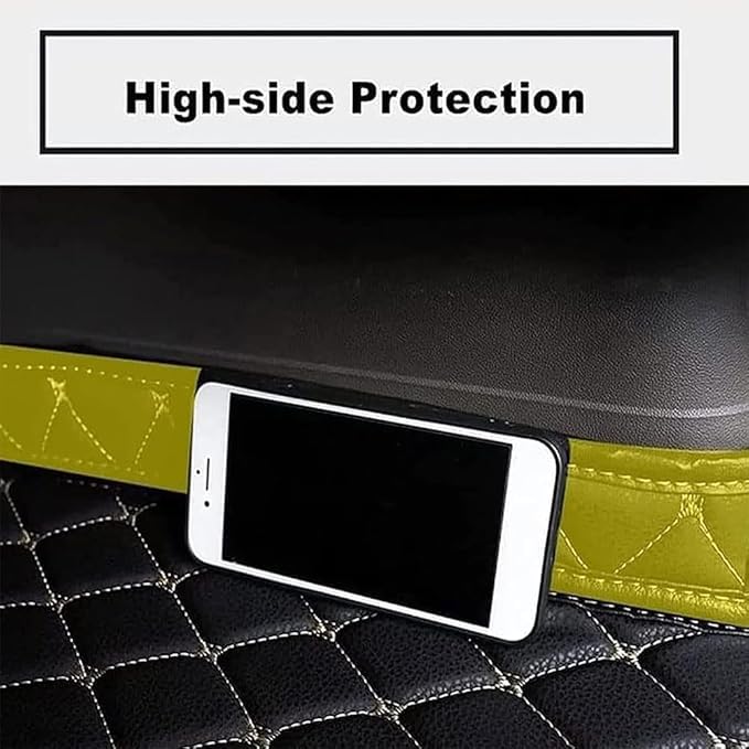 Tapis Coffre Voiture pour Jaecoo J5 5 E5 EV 2025, Anti Rayures Lavable Tapis de Couverture, Facile à Nettoyer Coussin IntéRieur Accessoires,Black