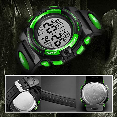 Reloj digital para niños con alarma led que soluciona los retrasos en las actividades diarias 5