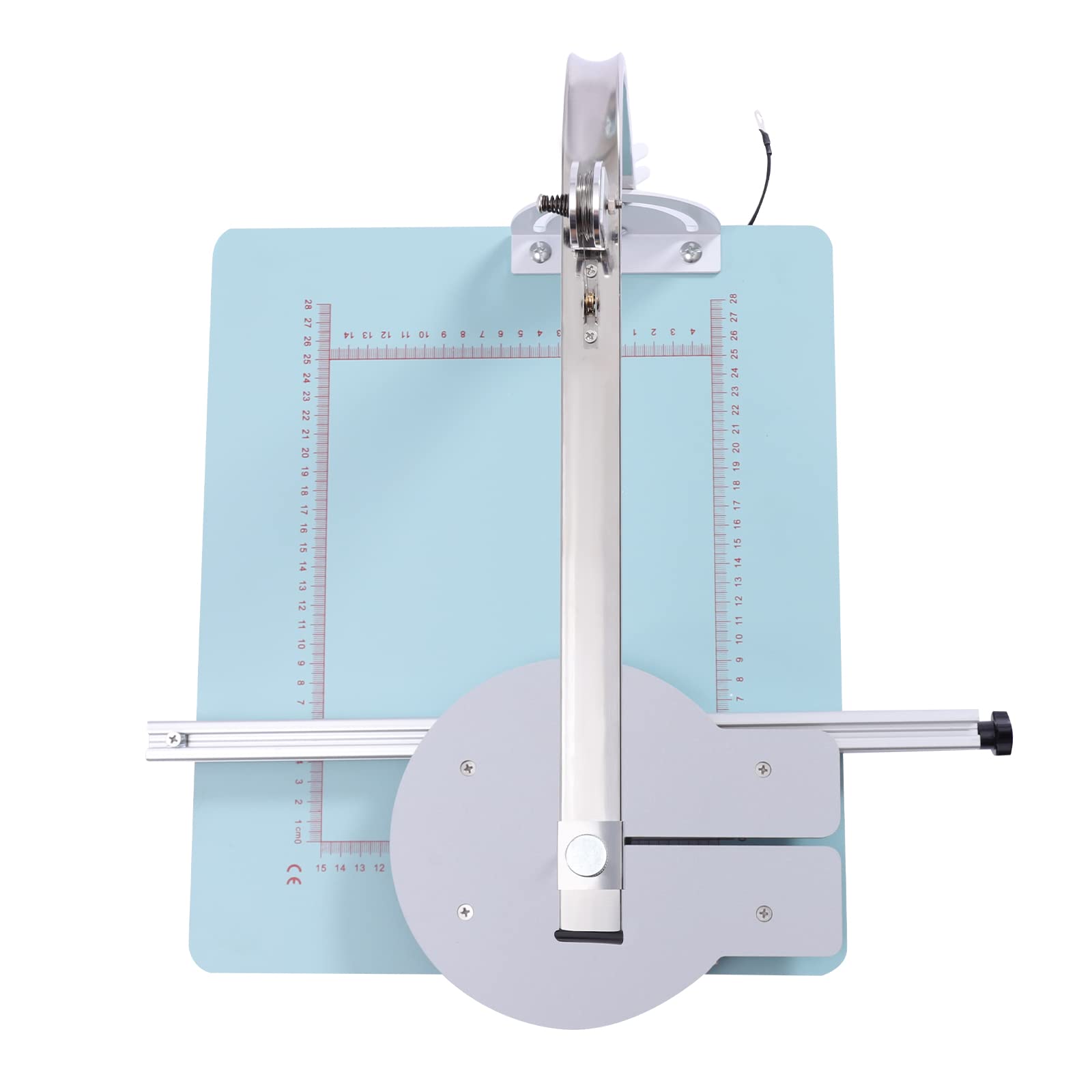 CRYBY Electric Hot Wire Foam Cutter Table, 72W Tabletop Hotwire Cutter Hot Wire Foam Cutting Machine with L-shape Conductive Support, Foam Circle Cutter Styrofoam Sponge Forming & Sculpting Machine