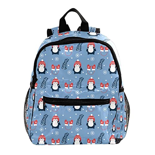 Sac à dos enfants flocon de neige rouge petit sac d'école maternelle et loisirs extérieurs
