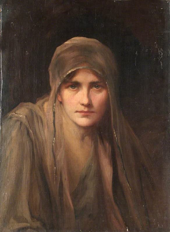 Art tableau étude pour destin Beatrice Offor impression sur toile décoration murale 60x90cm