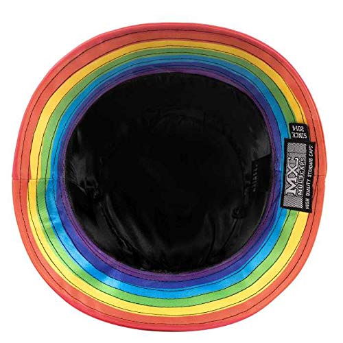 Chapéu Bucket Hat MXC BRASIL Original Love Wins LGBT Tamanho:Único;Cor:Preto