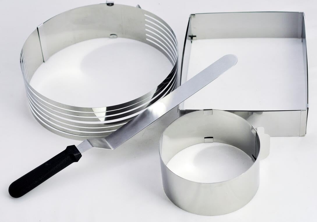 Cercle à gâteaux et kit pâtisserie Lebrun Couverts pour réussir vos desserts de famille