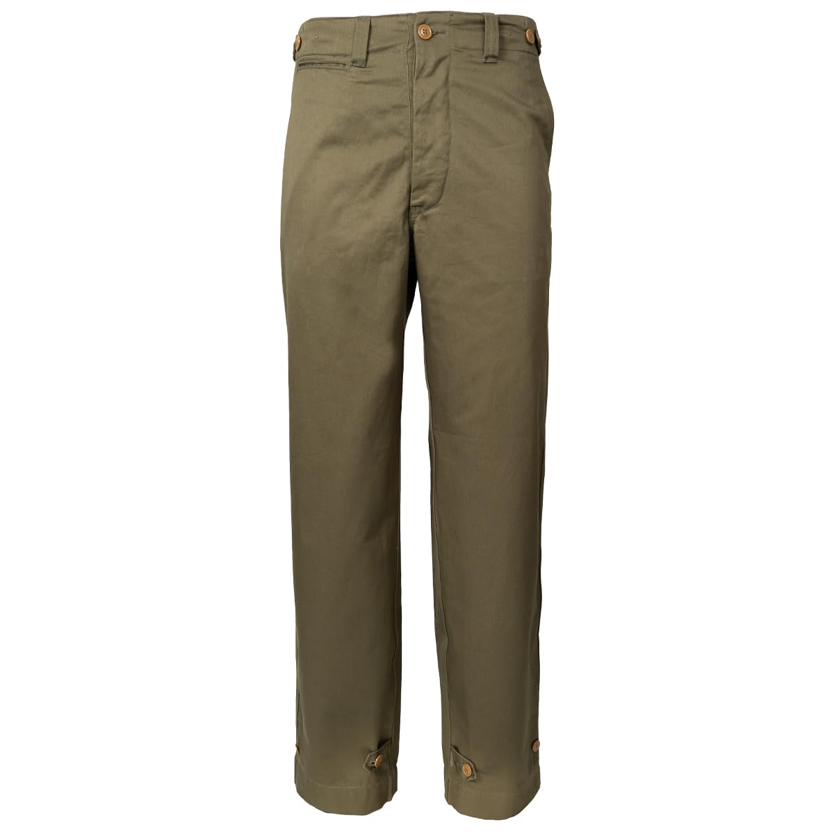Epic Militaria Men's Olive Drab Authentic Reproduction Us Army Ww2 M43 Trousers (Uk, Numeric, 42, Regular, Long, )