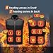 LIUHD 11 Zones Winter Warm Heated Vest for Men Women,Plus Size Lightweight Windproof Electric Heating Vest,Black,M