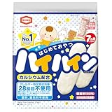 亀田製菓 ハイハイン 40g×12袋（アレルギ―特定原材料等28品目不使用、国産米100%使用、香料・着色料不使用、カルシウム＆乳酸菌配合）