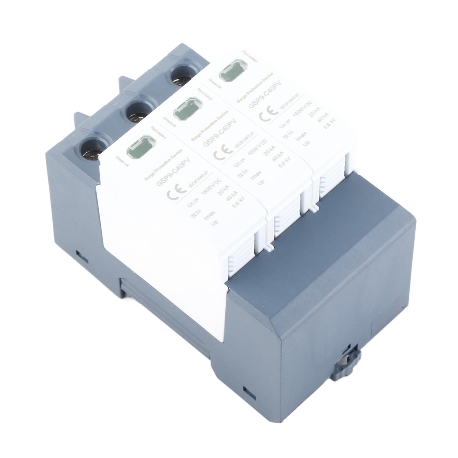 Parafoudre Photovoltaïque DC, Protection Surtension 3P 1500VDC